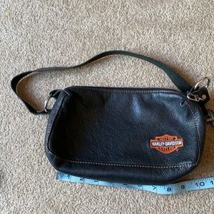 Harley Davidson Leather Shoulder Purse